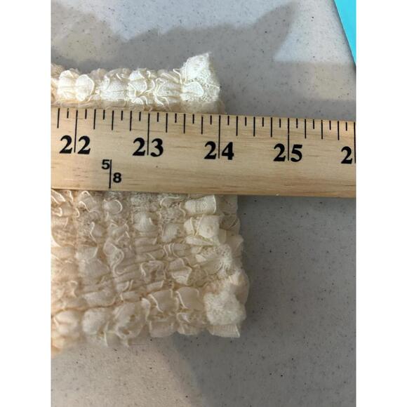 Torrid Mini Stretch Lace Tiered Dress Women Size 2X Fit & Flare Ivory Lined - Picture 10 of 13